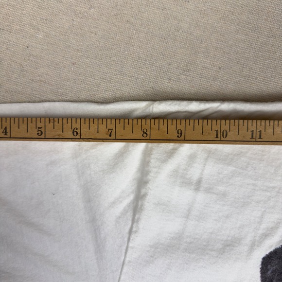 Vtg Rottweiler Puppy Dog T Shirt Mens Large White USA Made Guy Millen Animal Tee - Picture 9 of 9